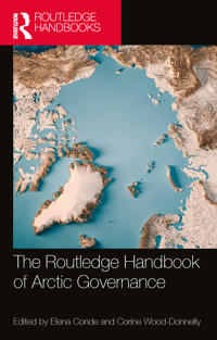 Kirjan kansi "The Routledge Handbook of Arctic Governance"