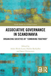 Kirjan kansi "Associative Governance in Scandinavia"