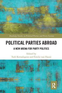 Kirjan kansi "Political Parties Abroad"