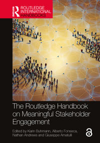 Bokomslag för "The Routledge Handbook on Meaningful Stakeholder Engagement"