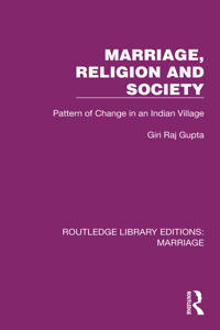 Bokomslag for "Marriage, Religion and Society"