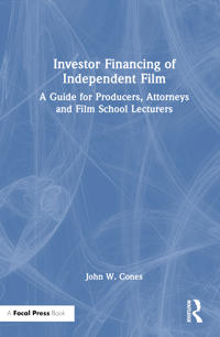 Kirjan kansi "Investor Financing of Independent Film"