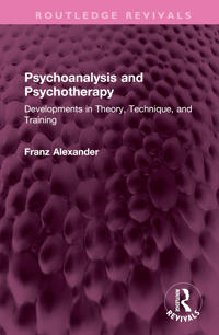 Psychoanalysis and Psychotherapy