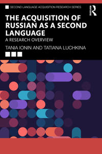 Bokomslag for "The Acquisition of Russian as a Second Language"