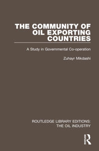 Bokomslag for "The Community of Oil Exporting Countries"