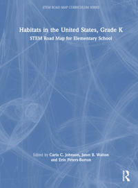 Kirjan kansi "Habitats in the United States, Grade K"