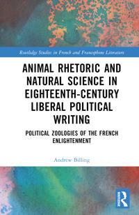 Bokomslag for "Animal Rhetoric and Natural Science in Eighteenth-Century Liberal Political Writing"