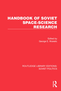 Bokomslag for "Handbook of Soviet Space-Science Research"