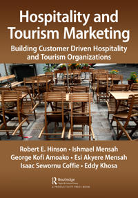 Kirjan kansi "Hospitality and Tourism Marketing"