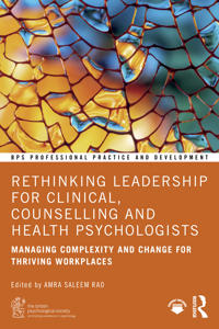 Kirjan kansi "Rethinking Leadership for Clinical, Counselling and Health Psychologists"