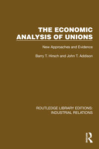 Bokomslag för "The Economic Analysis of Unions"
