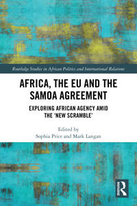 Kirjan kansi "Africa, the EU and the Samoa Agreement"