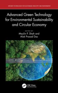 Kirjan kansi "Advanced Green Technology for Environmental Sustainability and Circular Economy"