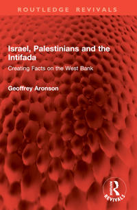 Kirjan kansi "Israel, Palestinians and the Intifada"