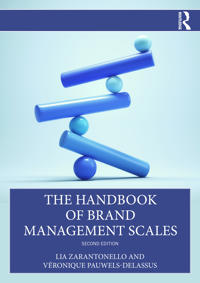 Kirjan kansi "The Handbook of Brand Management Scales"