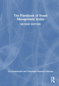 Kirjan kansi "The Handbook of Brand Management Scales"