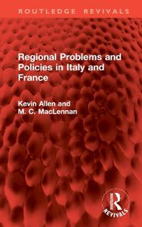 Kirjan kansi "Regional Problems and Policies in Italy and France"
