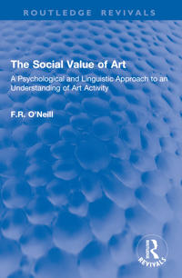Bokomslag för "The Social Value of Art"