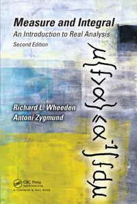 Bokomslag for "Measure and Integral"