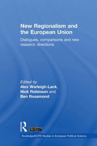 Kirjan kansi "New Regionalism and the European Union"