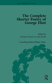 Kirjan kansi "The Complete Shorter Poetry of George Eliot Vol 1"