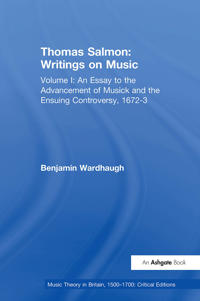 Bokomslag for "Thomas Salmon: Writings on Music"