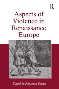 Bokomslag för "Aspects of Violence in Renaissance Europe"