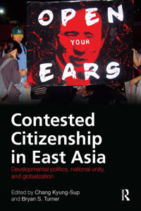 Bokomslag for "Contested Citizenship in East Asia"