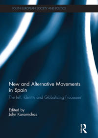 Kirjan kansi "New and Alternative Social Movements in Spain"