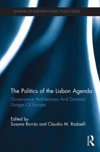 Kirjan kansi "The Politics of the Lisbon Agenda"