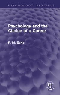 Bokomslag för "Psychology and the Choice of a Career"