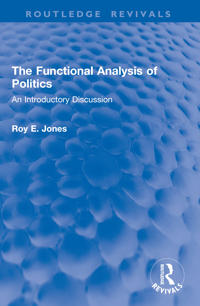 The Functional Analysis of Politics