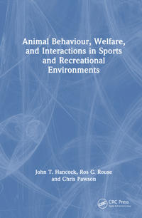 Bokomslag för "Animal Behaviour, Welfare, and Interactions in Sports and Recreational Environments"