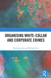 Kirjan kansi "Organising White-Collar and Corporate Crimes"