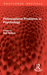 Philosophical Problems in Psychology
