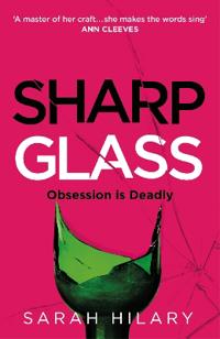 Kirjan kansi "Sharp Glass"