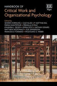 Handbook of Critical Work and Organizational Psychology