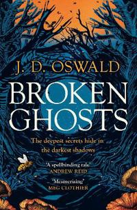Kirjan kansi "Broken Ghosts"
