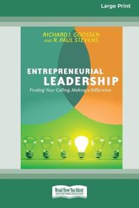 Entrepreneurial Leadership