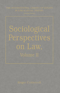 Sociological Perspectives on Law