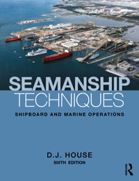 Kirjan kansi "Seamanship Techniques"