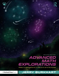 Kirjan kansi "Advanced Math Explorations"