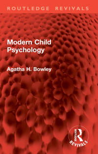 Modern Child Psychology