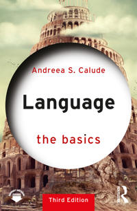 Kirjan kansi "Language: The Basics"
