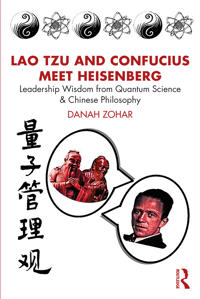 Kirjan kansi "Lao Tzu and Confucius Meet Heisenberg"