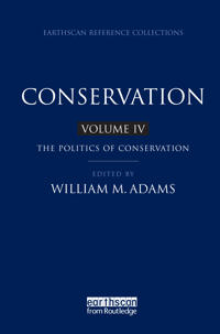 Kirjan kansi "Conservation"