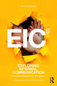 Kirjan kansi "Exploring Internal Communication"