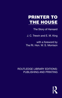 Printer to the House