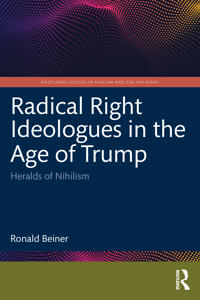 Kirjan kansi "Radical Right Ideologues in the Age of Trump"