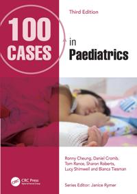Kirjan kansi "100 Cases in Paediatrics"